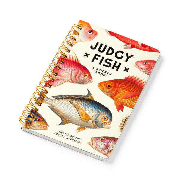 Galison Judgy Fish Sticker Book