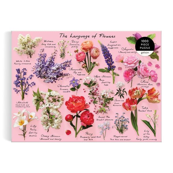 Galison Language Of Flowers 1000 Piece Puzzle
