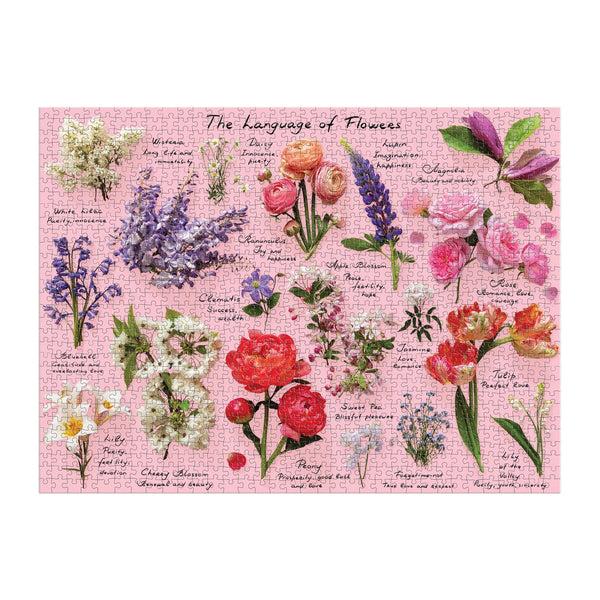 Galison Language Of Flowers 1000 Piece Puzzle