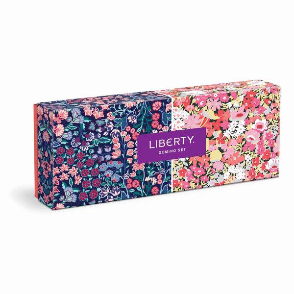 galison Liberty Floral Wood Domino Set