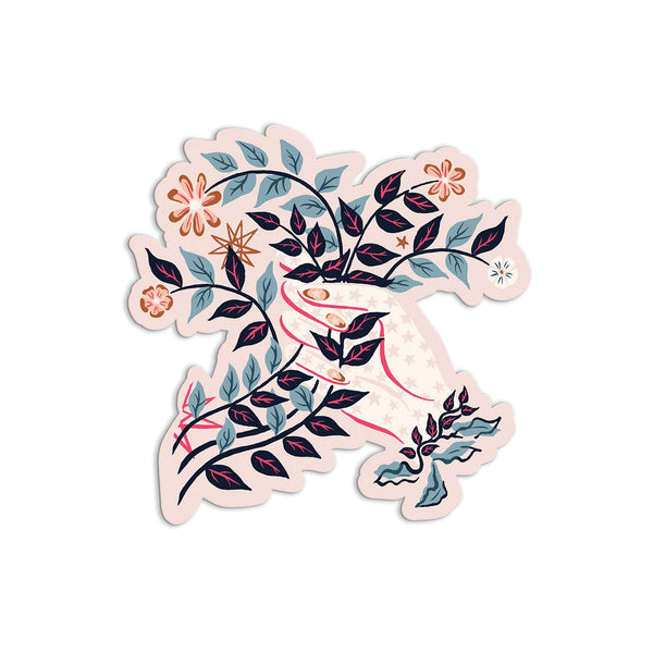 Galison Liberty Ianthe Hand Shaped Notecard Set