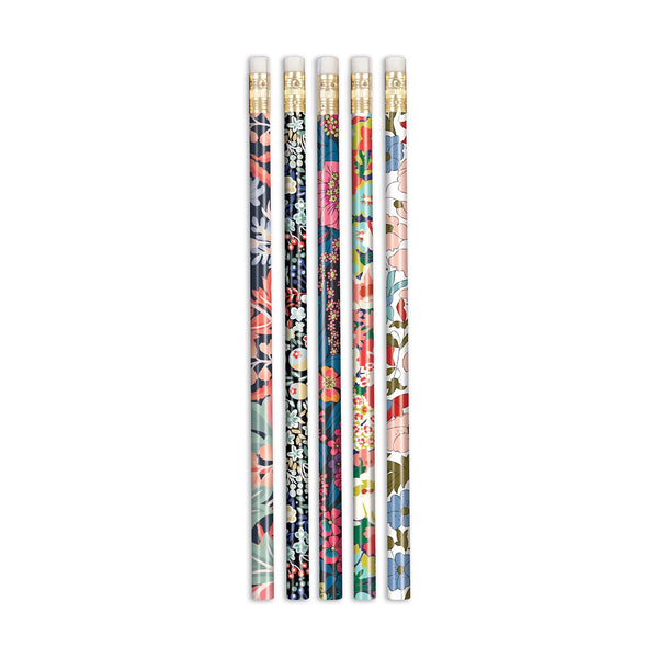 Galison Liberty London Floral Pencil Set