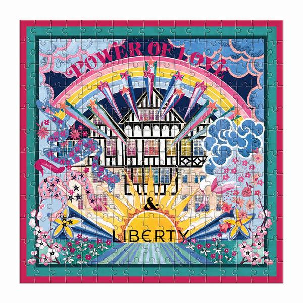 Galison Liberty Power Of Love Set Of 4 Puzzles
