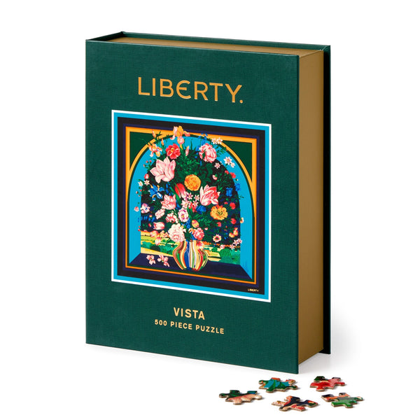 galison Liberty Vista 500 Piece Book Puzzle