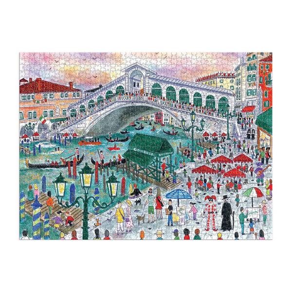 Galison Michael Storrings Venice 1500 Piece Puzzle