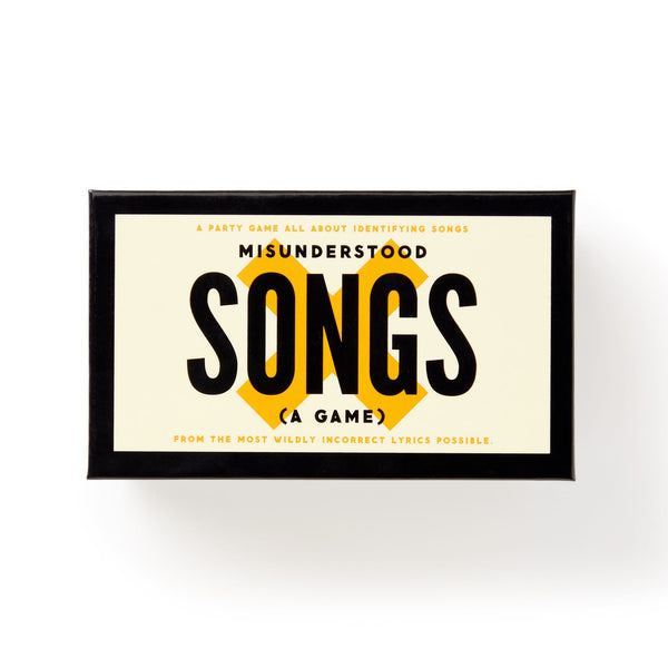 galison Misunderstood Songs Game