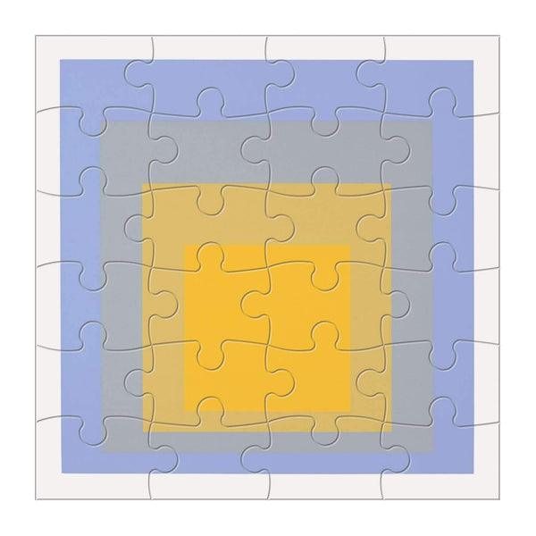 Galison MoMA Josef Albers Wood Jigsaw Puzzle Set