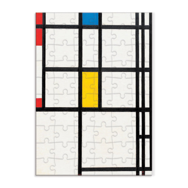 Galison MoMA Mondrian Greeting Card Puzzle
