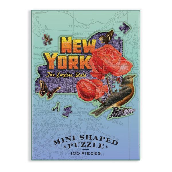 Galison New York Mini Shaped Jigsaw Puzzle