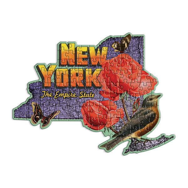 Galison New York Mini Shaped Jigsaw Puzzle