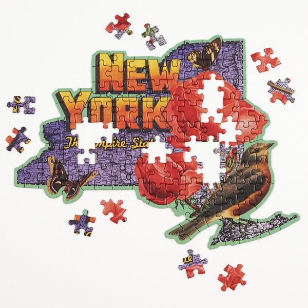 Galison New York Mini Shaped Jigsaw Puzzle