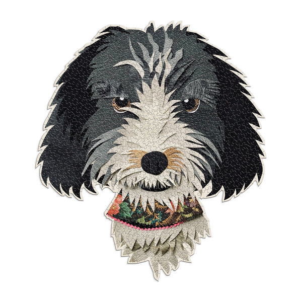 Galison Paper Dogs 750 Piece Shaped Puzzle
