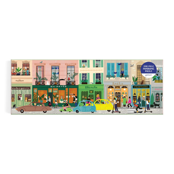 Galison Parisian Life 1000 Piece Panoramic Puzzle