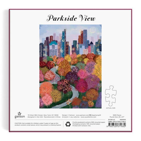 Galison Parkside View 1000 Piece Puzzle