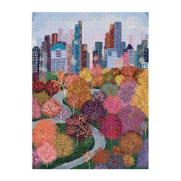 Galison Parkside View 1000 Piece Puzzle