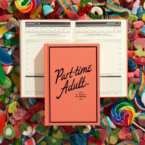 Galison Part-Time Adult Undated Daily Planner