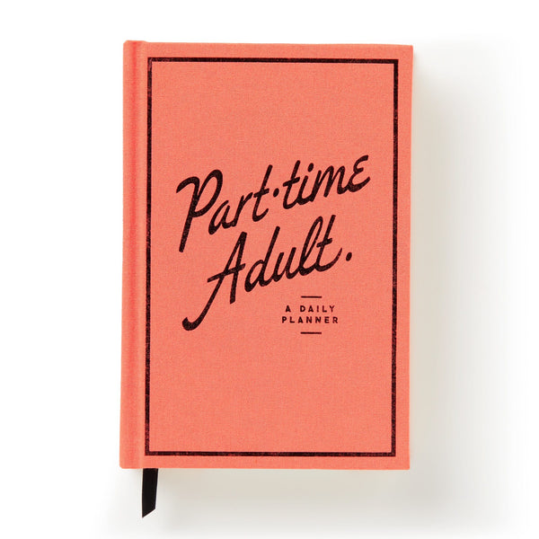 Galison Part-Time Adult Undated Daily Planner