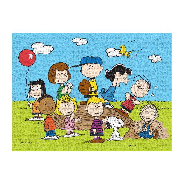 Galison Peanuts Baseball 1000 Piece Puzzle