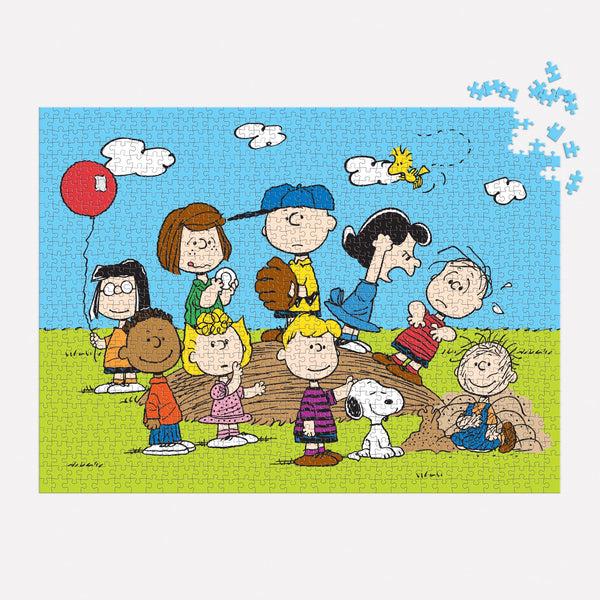 Galison Peanuts Baseball 1000 Piece Puzzle