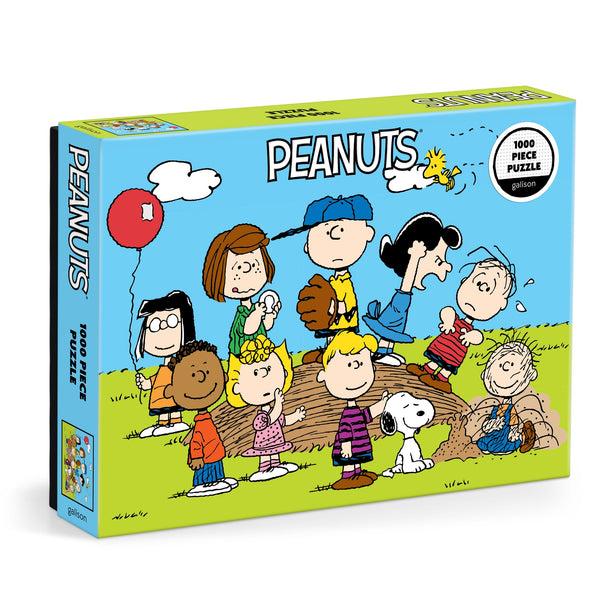 galison Peanuts Baseball 1000 Piece Puzzle