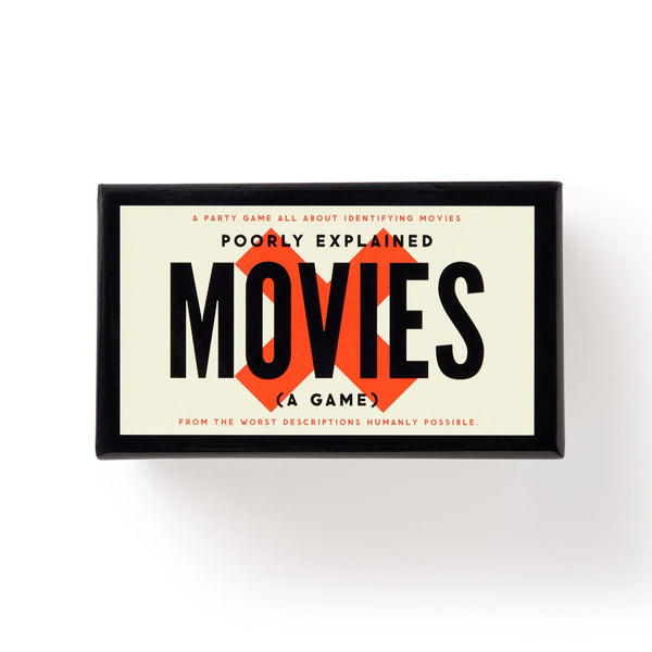 galison Poorly Explained Movies Game