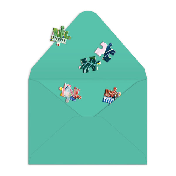 Galison Potted Greeting Card Puzzle