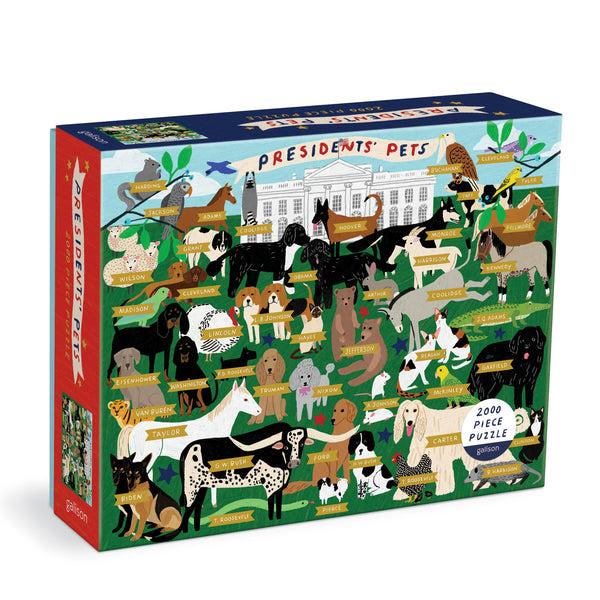 galison Presidents' Pets 2000 Piece Puzzle