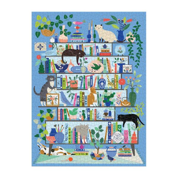 Galison Purrfect Nook 1000 Piece Puzzle