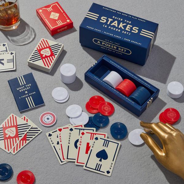 Galison Raise The Stakes Poker Game Set