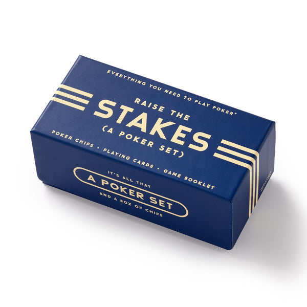 Galison Raise The Stakes Poker Game Set