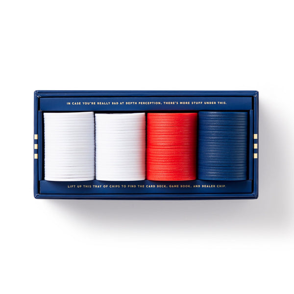 Galison Raise The Stakes Poker Game Set