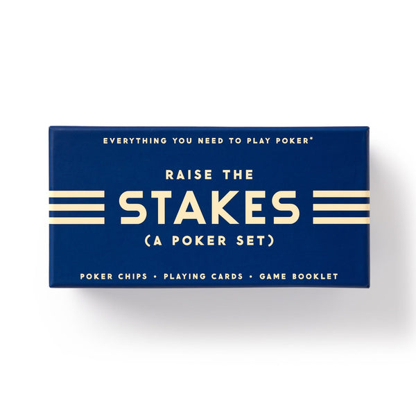 galison Raise The Stakes Poker Game Set