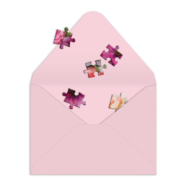 Galison Ranunculus Greeting Card Puzzle