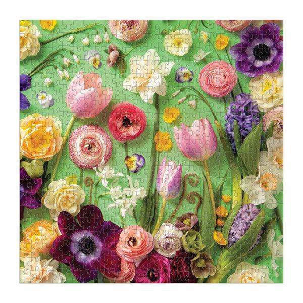 Galison Springtime Petals 500 Piece Puzzle