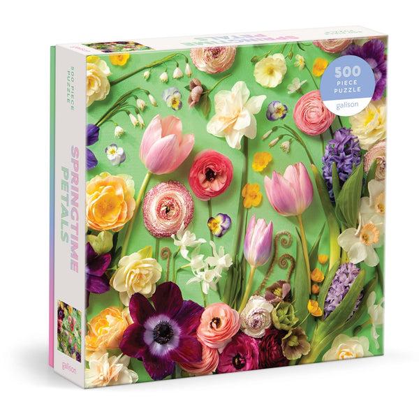 galison Springtime Petals 500 Piece Puzzle