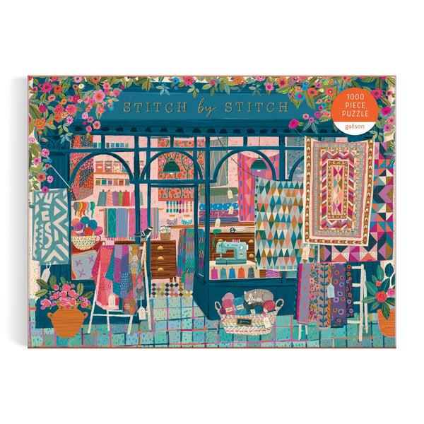 Galison Stitch By Stitch 1000 Piece Puzzle