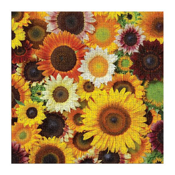 Galison Sunflower Blooms 500 Piece Puzzle
