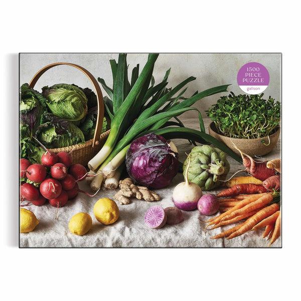 Galison The Greenmarket Table 1500 Piece Puzzle