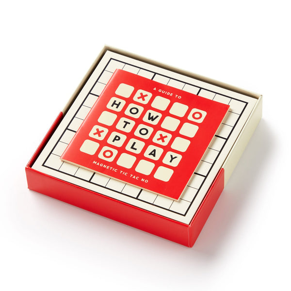 Galison Tic Tac No Magnetic Fridge Game