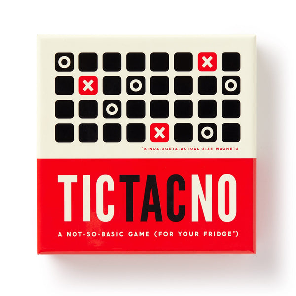 galison Tic Tac No Magnetic Fridge Game
