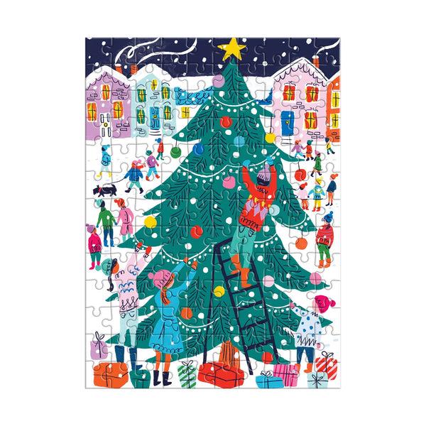 Galison Tree Decorating 130pc Puzzle Ornament
