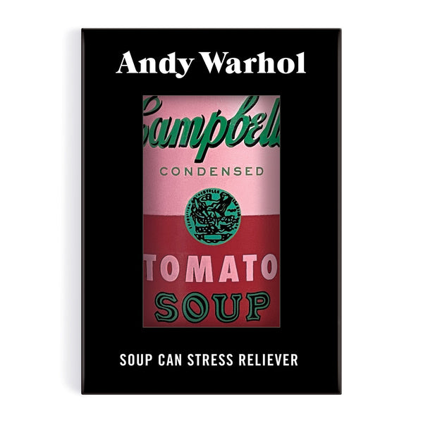 Galison Warhol Soup Can Stress Reliever