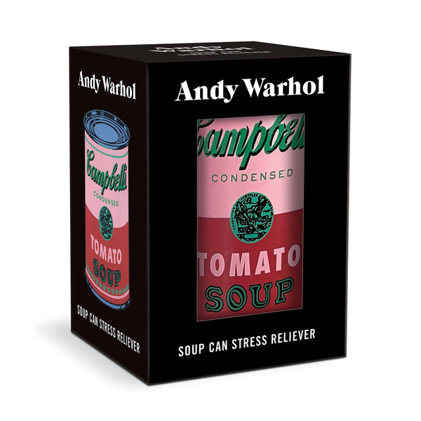 galison Warhol Soup Can Stress Reliever