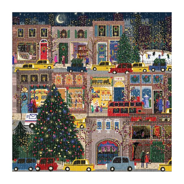 Galison Winter Lights 500 Piece Foil Jigsaw Puzzle