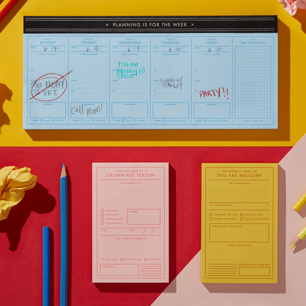 Galison You Are Welcome Memo Pad