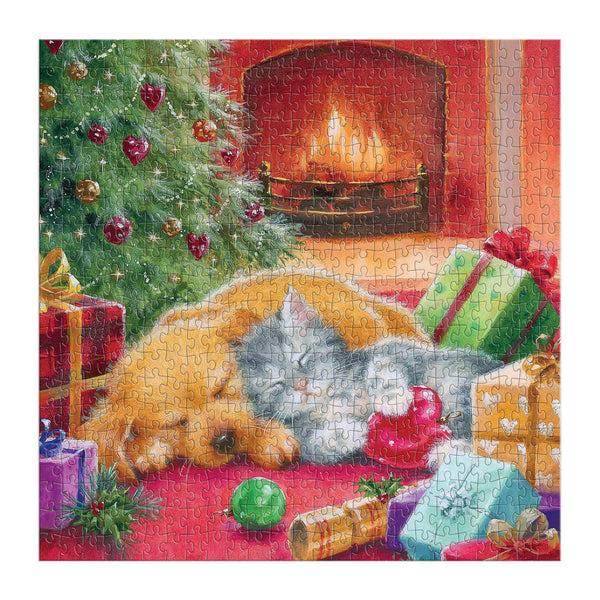 Galison Good Puzzle Co. Warm By The Fireplace 500pc Puzzle