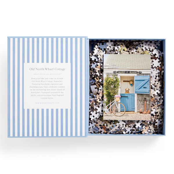 Galison Gray Malin Nantucket 1000 Piece Book Box Puzzle