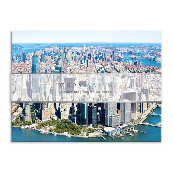 Galison Gray Malin New York City Double-Sided 500 Piece Jigsaw Puzzle