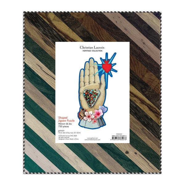 Galison Heritage Collection Maison De Jeu 750 Piece Shaped Jigsaw Puzzle