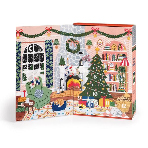 Galison Home For The Holidays 500 Piece Advent Puzzle Calendar